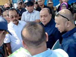 Salim Alihkan Pembicaraan dengan Armuji ke Soal Lahan Fasum PGSI