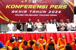 Tahun 2024, Polres Tanjung Perak Tangkap 426 Tersangka Narkoba