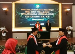 Serah Terima Jabatan Ketua PN Kabupaten Kediri
