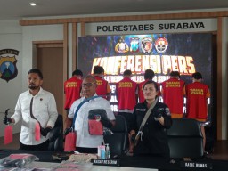 Polisi Tangkap Enam Pendekar Pengeroyok Karyawan Toko Furniture