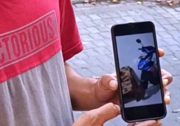 Baru Lunas Tiga Bulan, Motor Sales Cat Tembok Digondol Maling