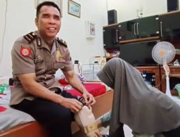 Korban Bom Gereja IPDA Ahmad Nurhadi jadi Inspirasi Hari Bhayangkara ke 79