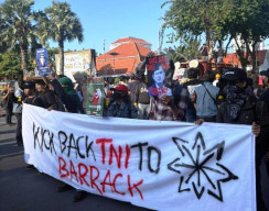BEM Nusantara Membersamai Aksi Rakyat Surabaya Menggugat