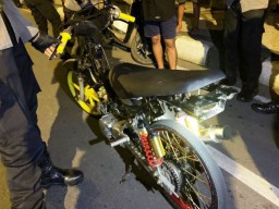 Balap Liar di Mataram Jelang Sahur Dibubarkan