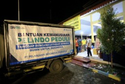 Pelindo Kirim Bantuan Sembako Korban Semeru