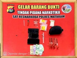 Bibi dan Keponakan Simpan Sabu-sabu 1,68 Gram