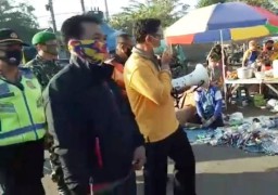 Camat Tambaksari Sidak Pasar Indrakila