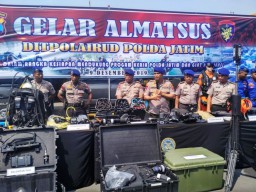 Dit Polair Polda Jatim Pamer Alat Material Khusus