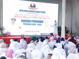 Emak-emak Jatim Suarakan Ganjar Presiden 2024