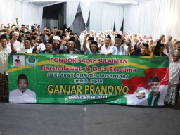 Relawan Gus Nusantara Jatim Deklarasi Dukung Ganjar di Pilpres 2024