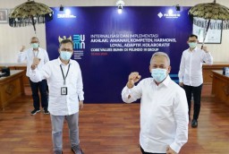 Internalisasi Akhlak, Pelindo 3 Cetak Rekor Muri