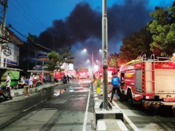 Pabrik di Kedung Cowek Kembali Terbakar