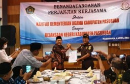 Kemenag Pasuruan Teken MoU Dengan Kejaksaan
