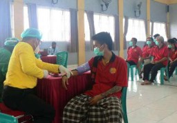 Lapas Madiun dan Surabaya Vaksin Dosis Ketiga