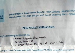 PT Bina Cemerlang Anugerah Akali Calon Pekerja?