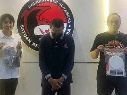 Polisi Tangkap 3 Tersangka Jaringan Narkoba Surabaya