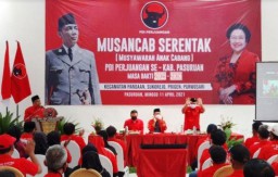PDIP Pasuruan Gelar Kepengurusan 2021-2026
