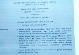 Perdes Tambang Desa Wonosunyo Patut Disoal