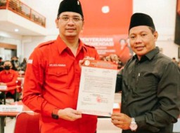 PDIP Merekom Teno Maju Pilwali Kota Pasuruan
