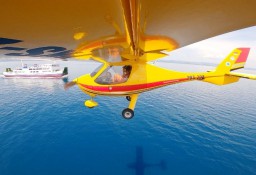 SAR Mataram Pantau Tradisi Topat Dengan Pesawat