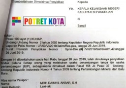 Kapolres: SPDP Tambang Sudah di Kejari Pasuruan