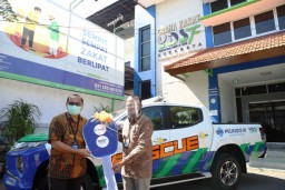 PT Pelindo 3 Sumbang 1 Mobil Rescue ke YDSF
