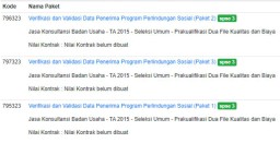 Kemensos Era Khofifah Indikasi Pemenang Paket Lelang Sudah Ditentukan