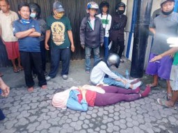 Warga Krembangan Tewas Terlindas Truk Kontainer