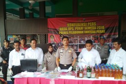 Polres Pelabuhan Tanjung Perak Tangkap 450 Preman