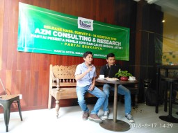 AZM Consulting & Research Beberkan Hasil Survey