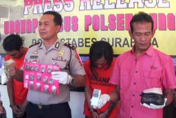 Polisi Tangkap Pengedar Narkoba Medokan Ayu