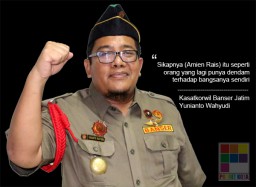 Banser Jatim Minta Amien Rais Jangan Gaduh Politik