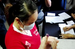 Tahanan Polrestabes Surabaya Salurkan Hak Suara Pilgub Jatim 2018