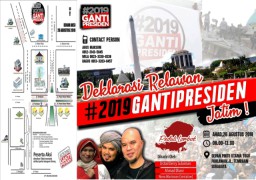 Polda Jatim Ancam Bubarkan Aksi Ganti Presiden