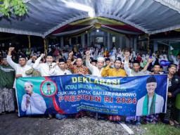Ganjar Pikat Kiai Muda dan Santri di Bojonegoro