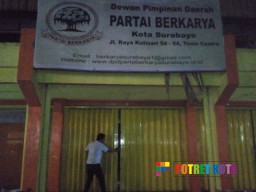 Kantor Partai Berkarya Surabaya Kemalingan