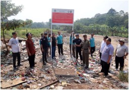 KLHK Menyegel Tempat Pembuangan Sampah Bogor