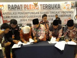 Suara Khofifah- Emil Unggul 53,55 Persen