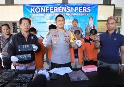 Komplotan Pelaku Curanmor Tertangkap Nyabu