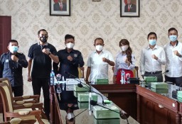 Sahabat Polisi Temui Wakil Wali Kota Surabaya