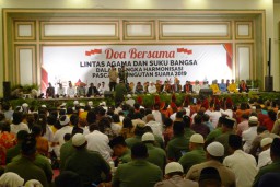 TNI Polri Doa Bersama Pasca Pemilu 2019