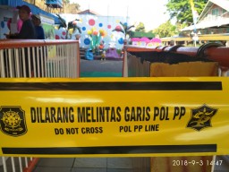 TRS Disegel, 80 Pegawai Terancam Penganguran