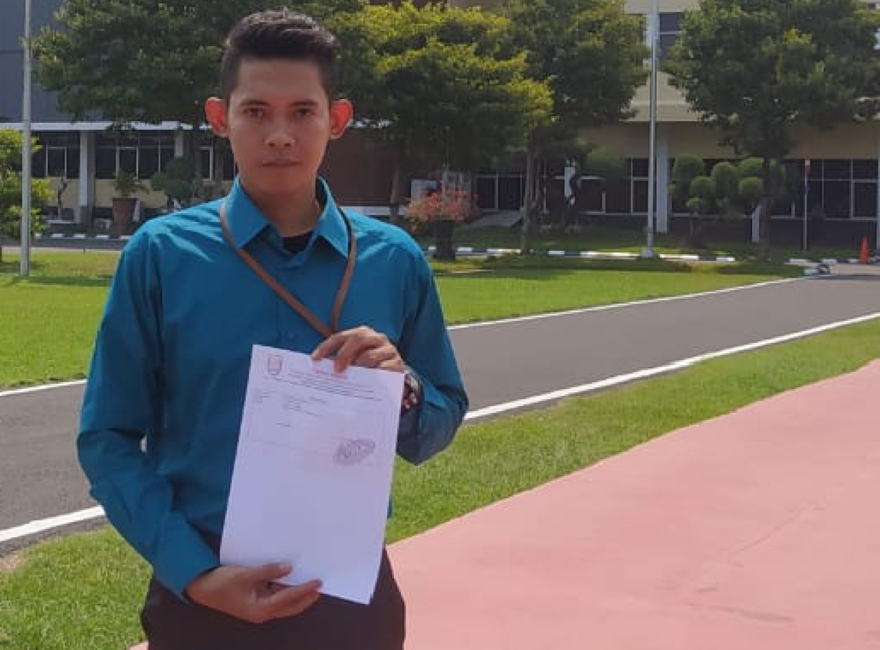 Tim hukum terdakwa Fiqi Effendi.