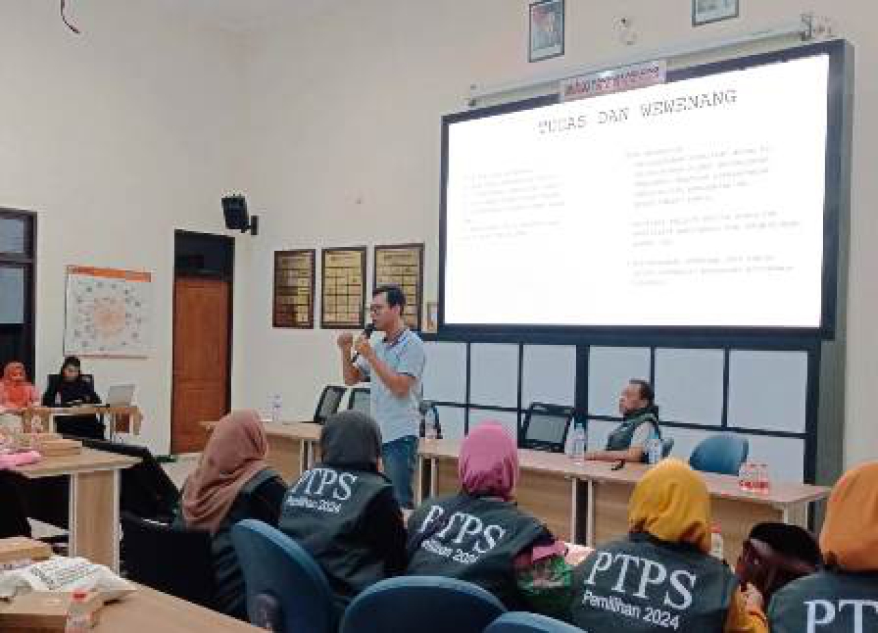 91 PTPS Hadiri Acara Bimtek Panwascam Sambikerep