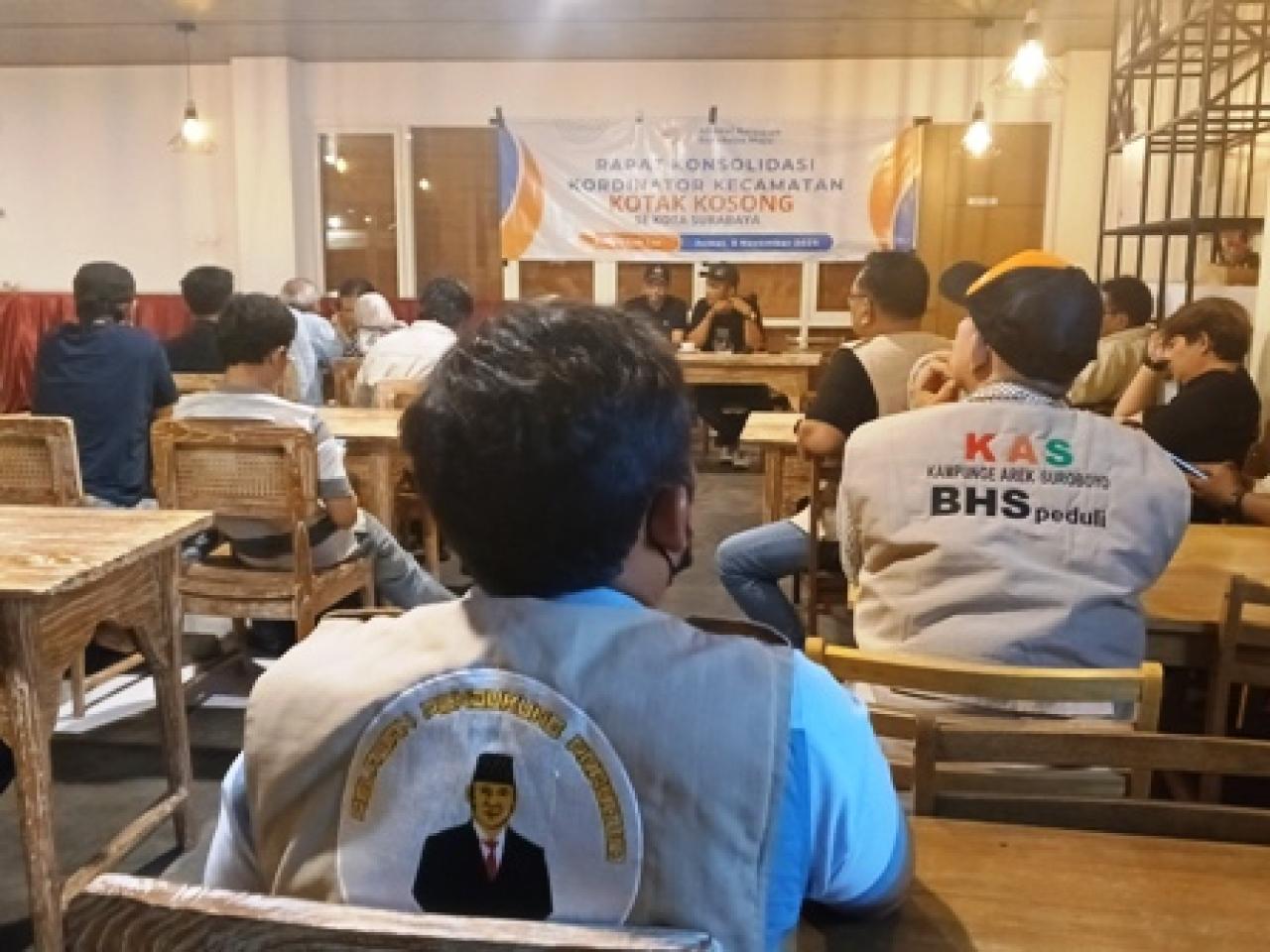 ARSM Konsolidasi Pemenangan Kotak Kosong Pilkada Surabaya