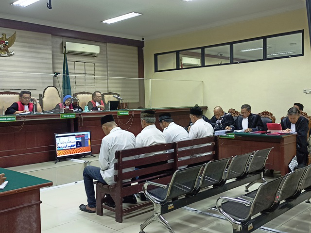 Hakim Tipikor Putus Para Kades di Kecamatan Padangan 4 Tahun