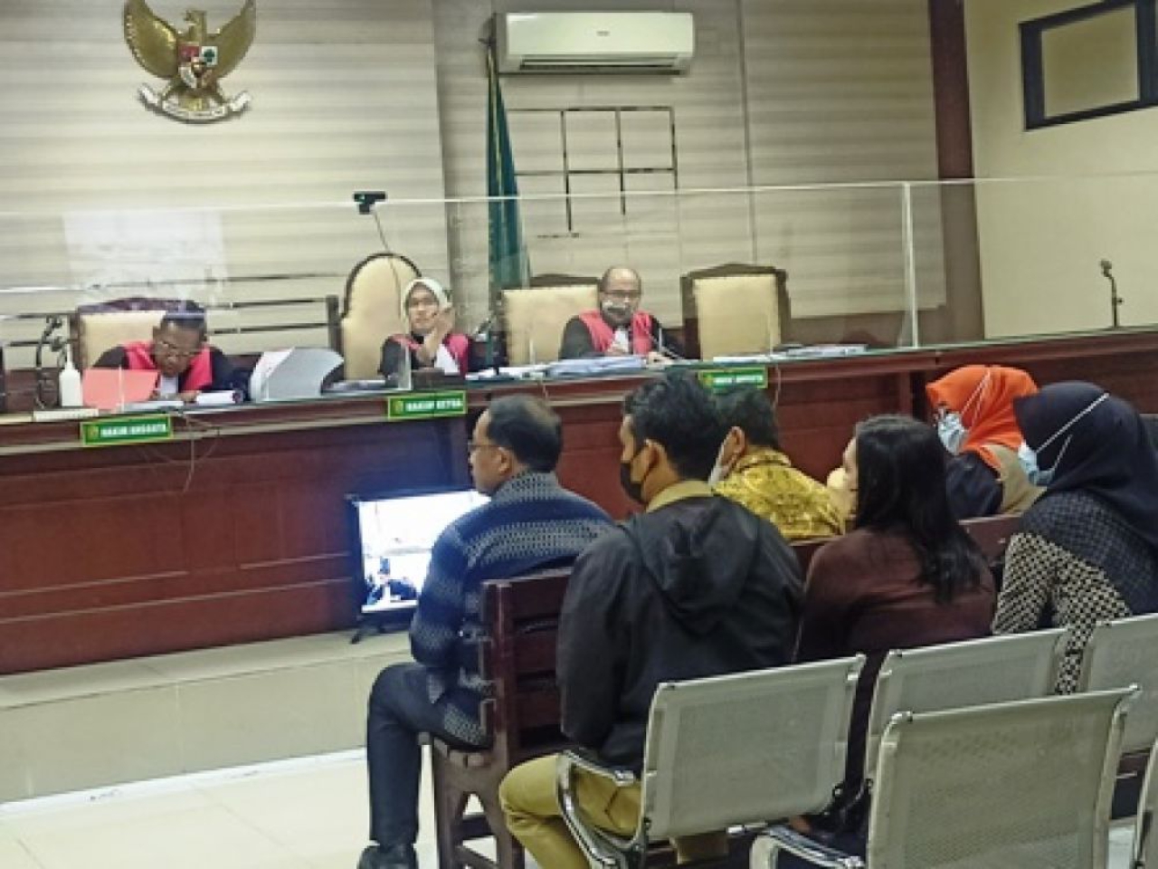 Ramliyanto saat di PN Tipikor Surabaya