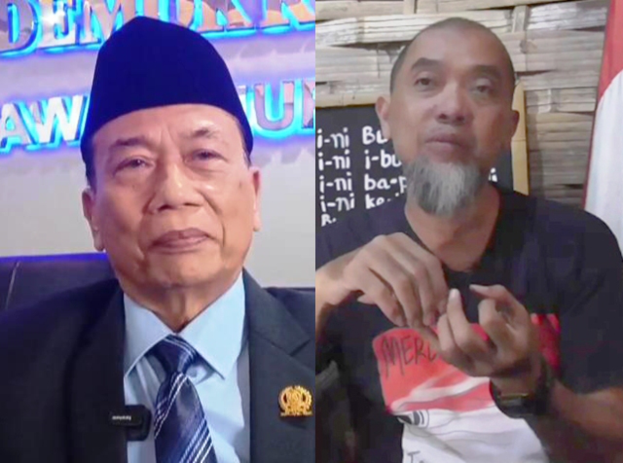 (dari kiri) Rasiyo dan Ali Yusa.