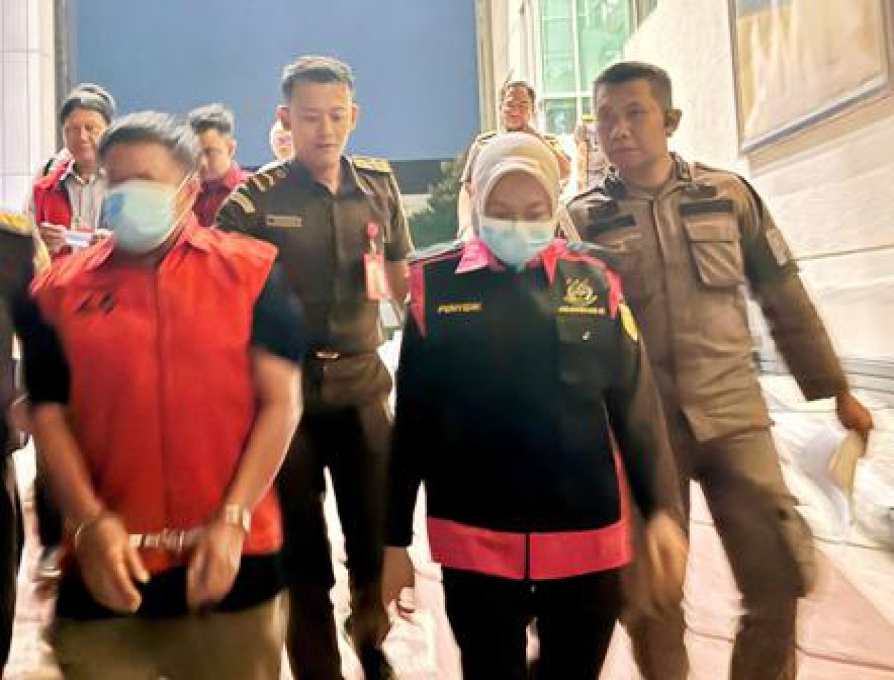 AS dan HS di Kejati Jatim.