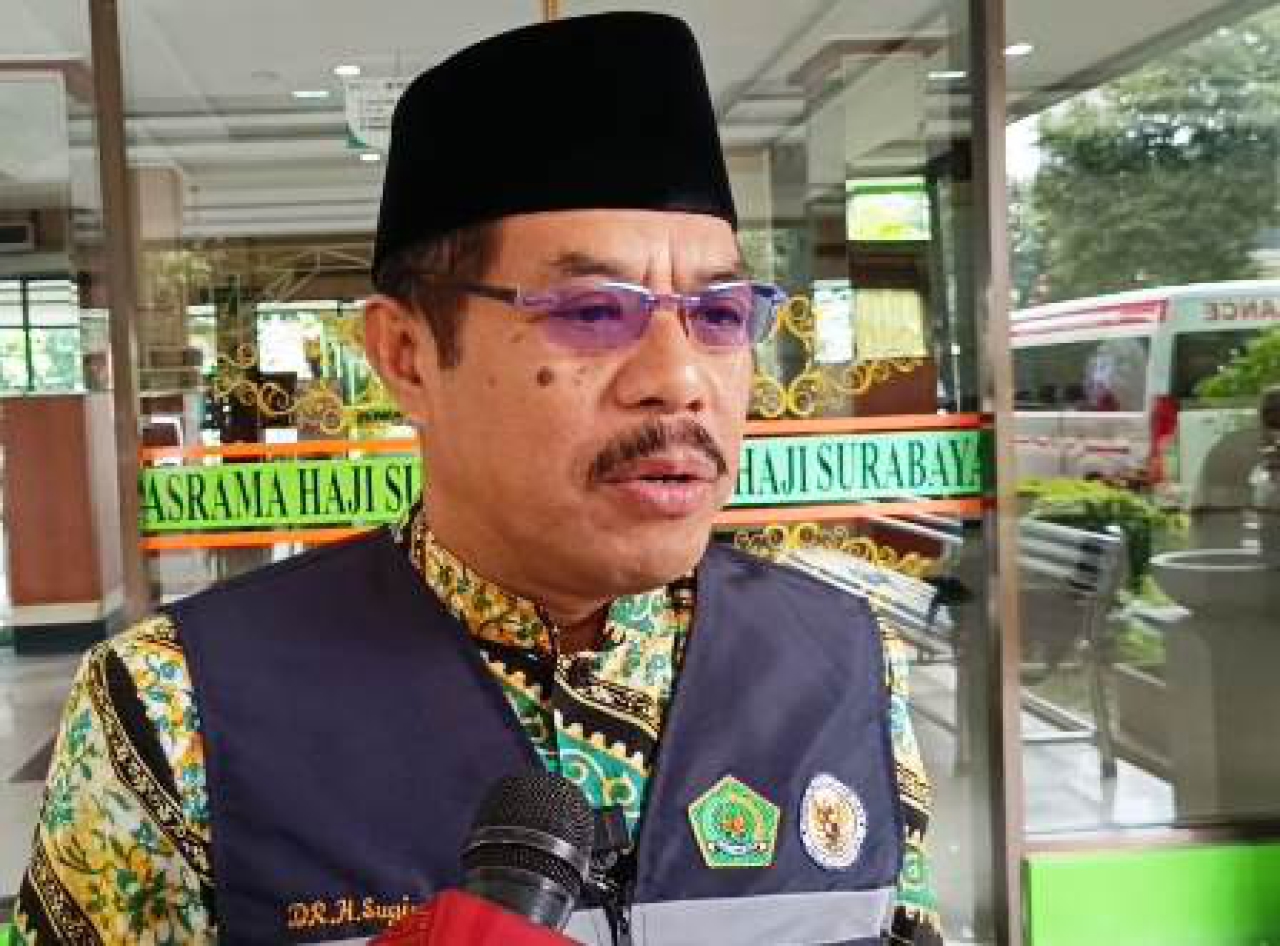 Sekretaris PPIH Debarkasi Surabaya, Sugiyo.